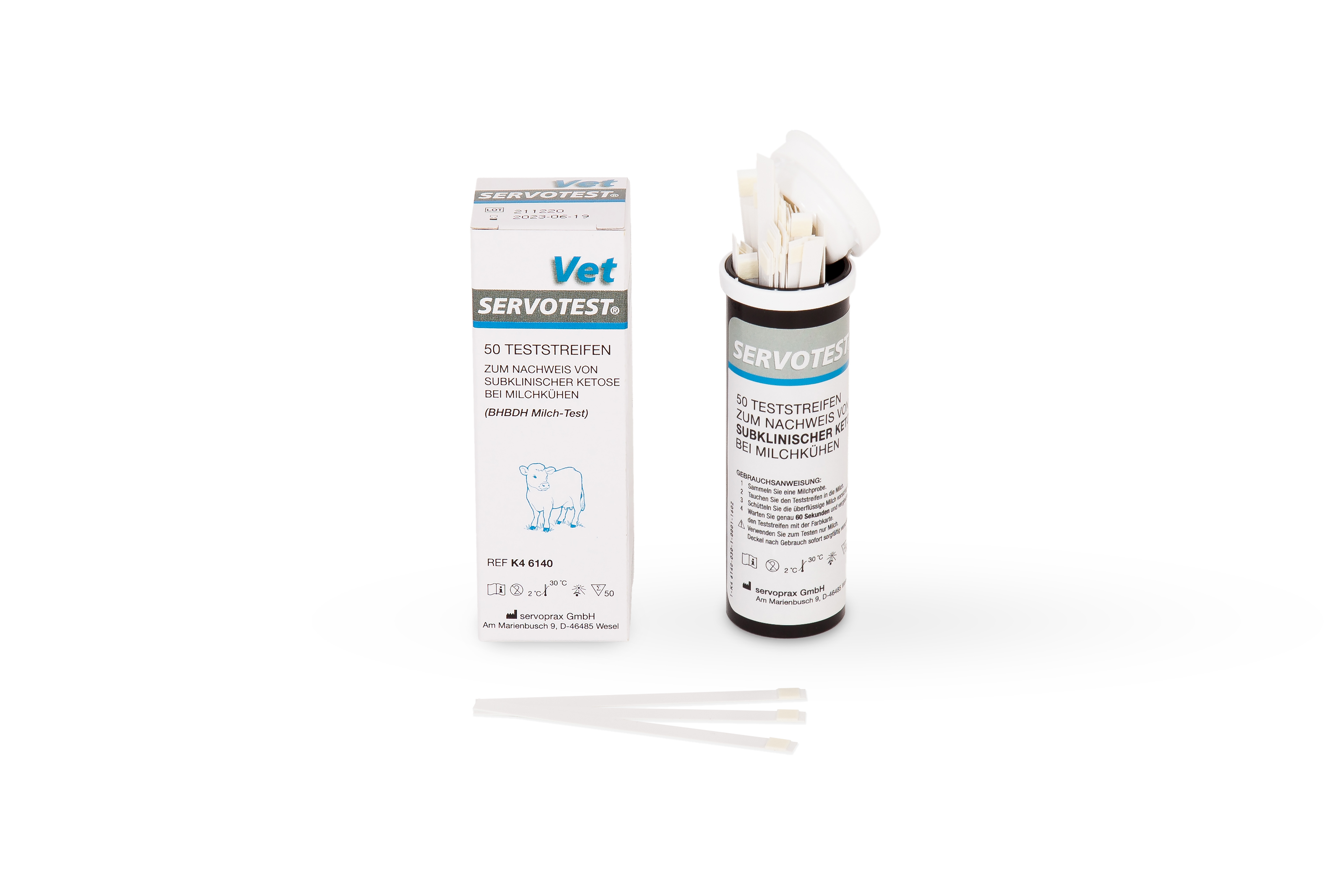 Ketosetest (Milch)